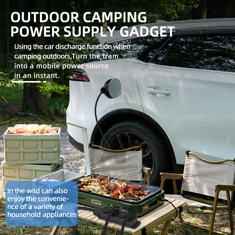 Portable 16A 4KW V2L Cable Ele - đánh giá và giá Ac Outdoor Power